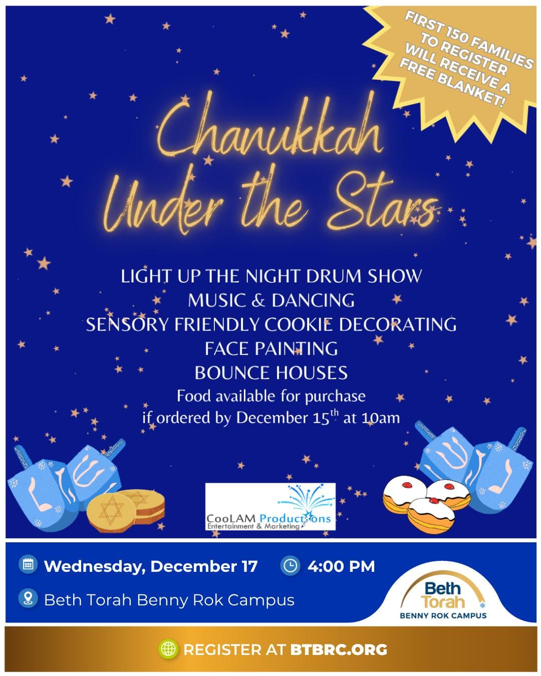Beth Torah "Chanukka Under the Stars"