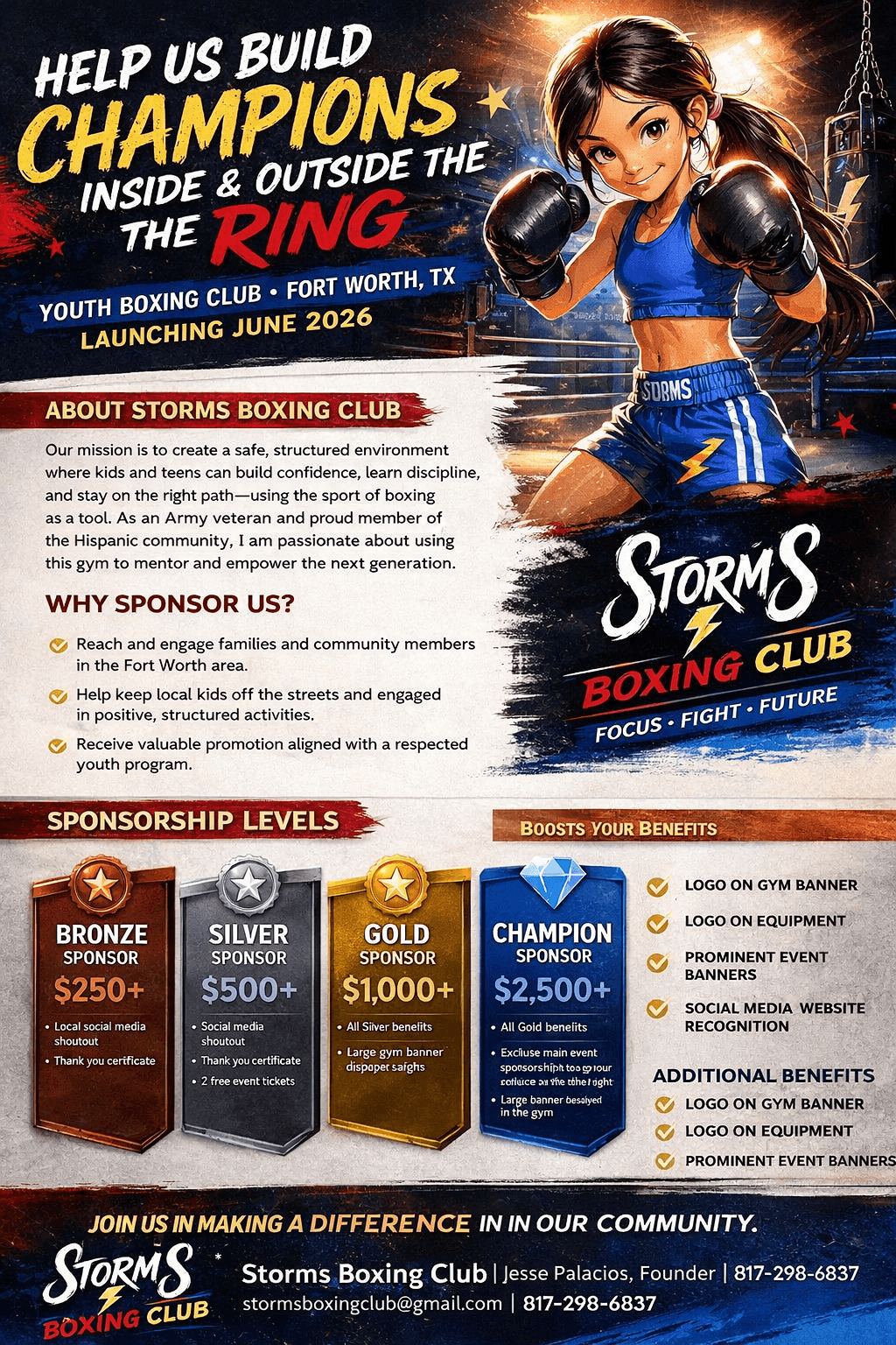 Storms boxing gym